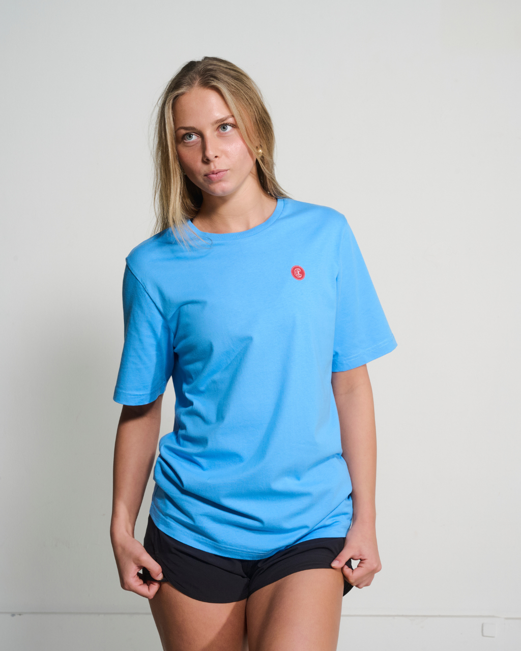 FitMind Classic Tee | Azure Blue