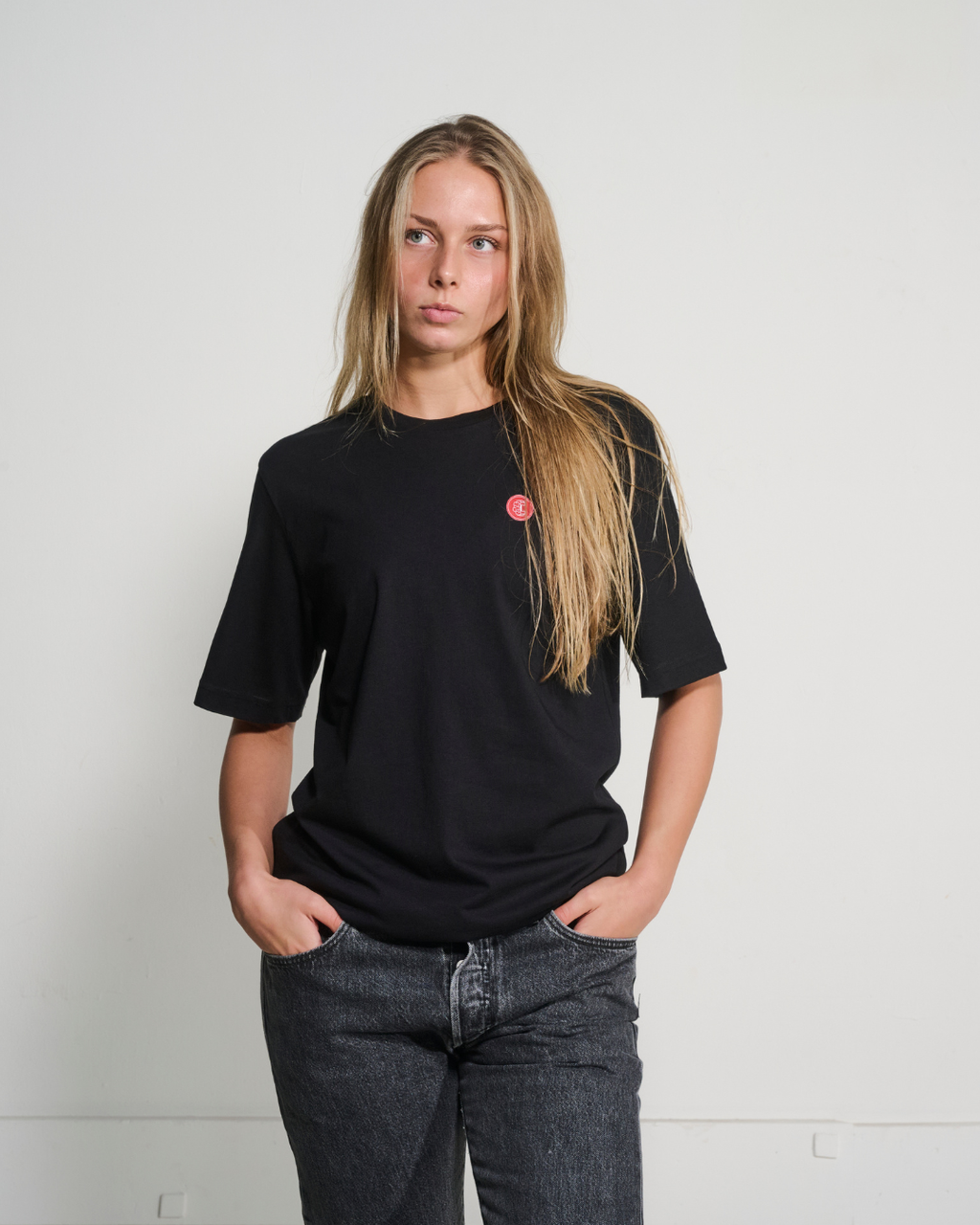 FitMind Classic Tee | Midnight Black