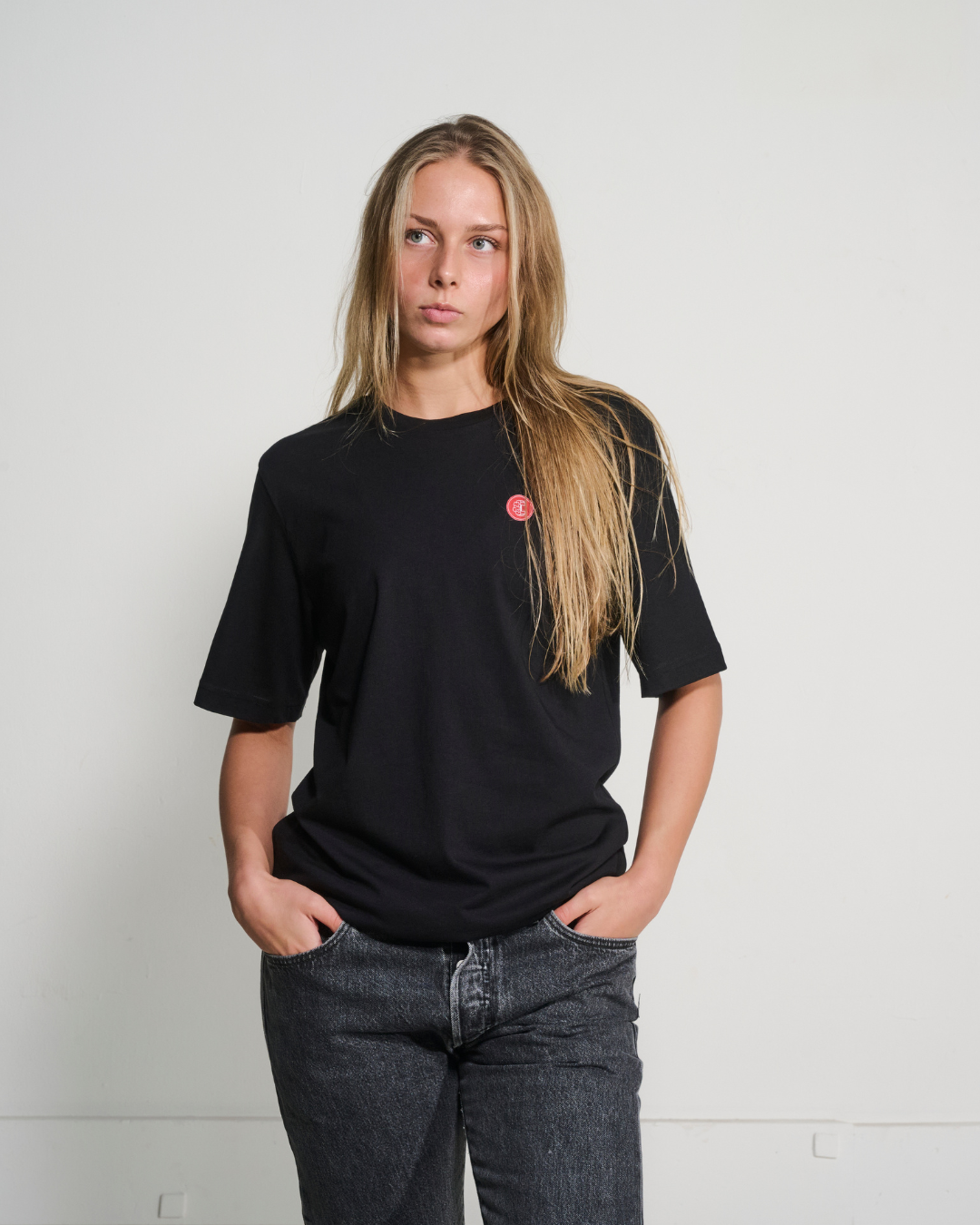FitMind Classic Tee | Midnight Black