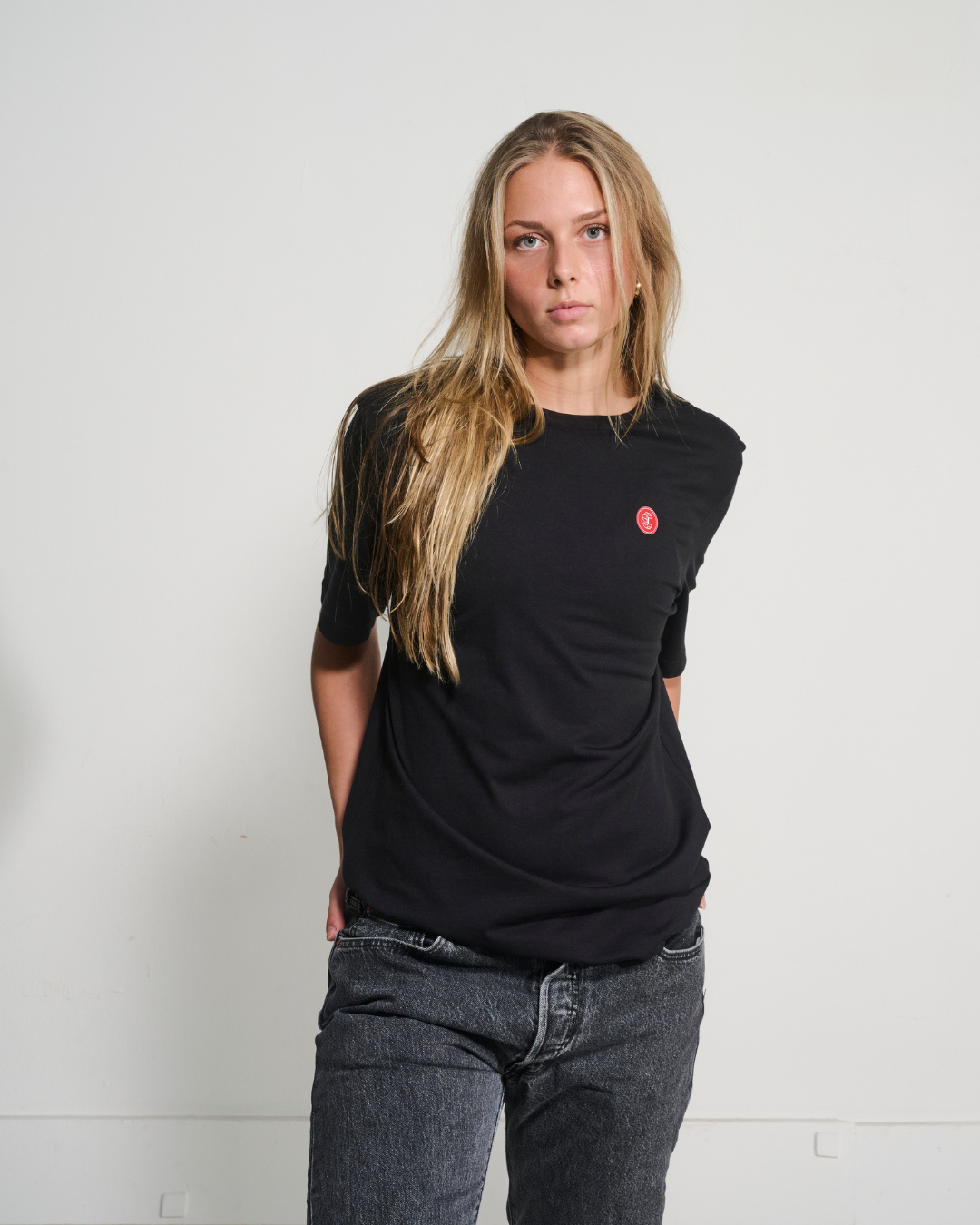 FitMind Classic Tee | Midnight Black