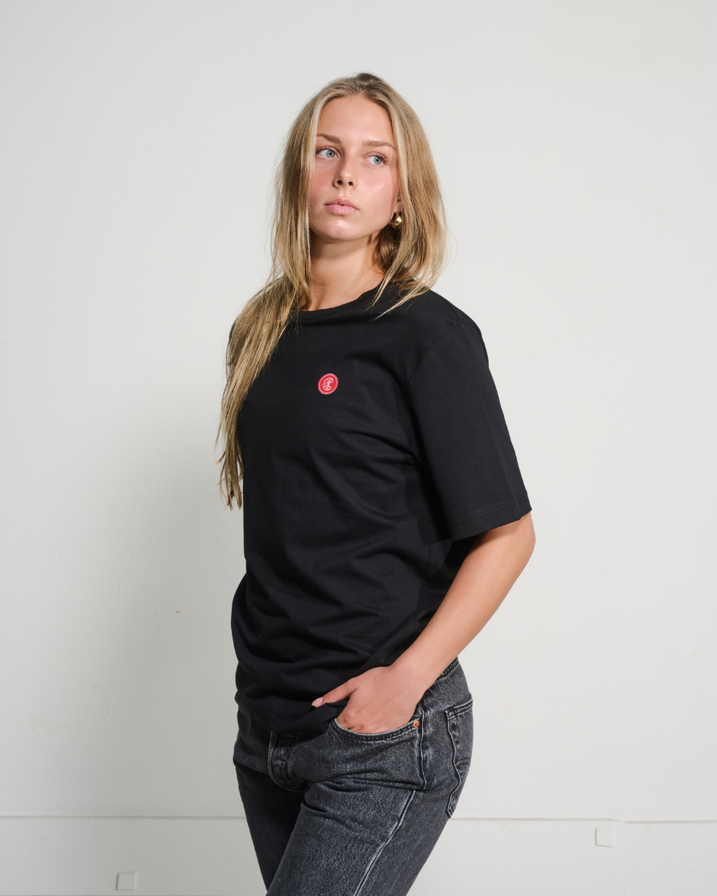 FitMind Classic Tee | Midnight Black