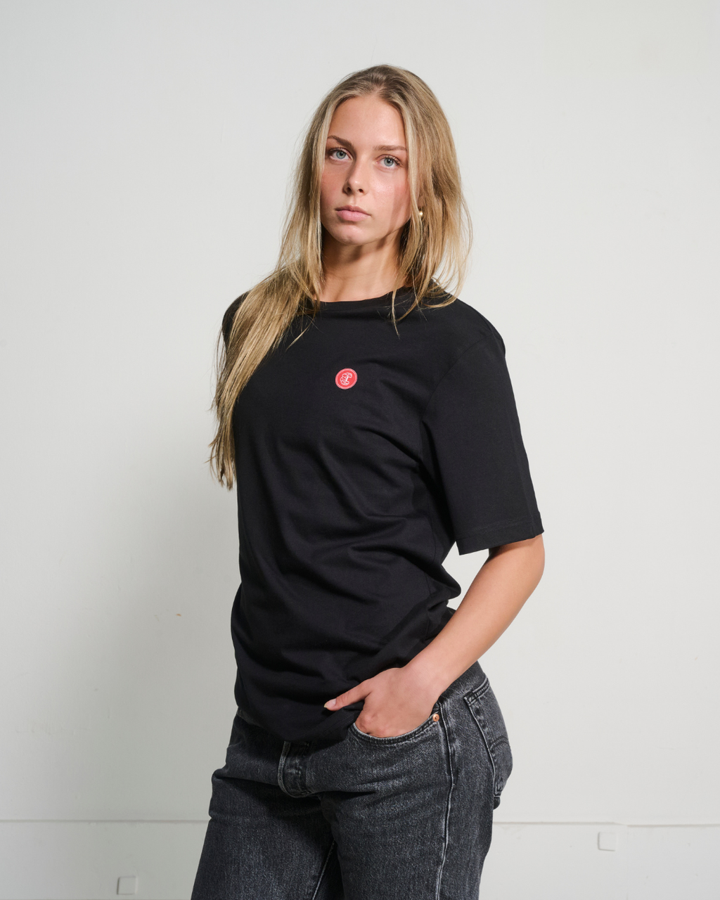 FitMind Classic Tee | Midnight Black