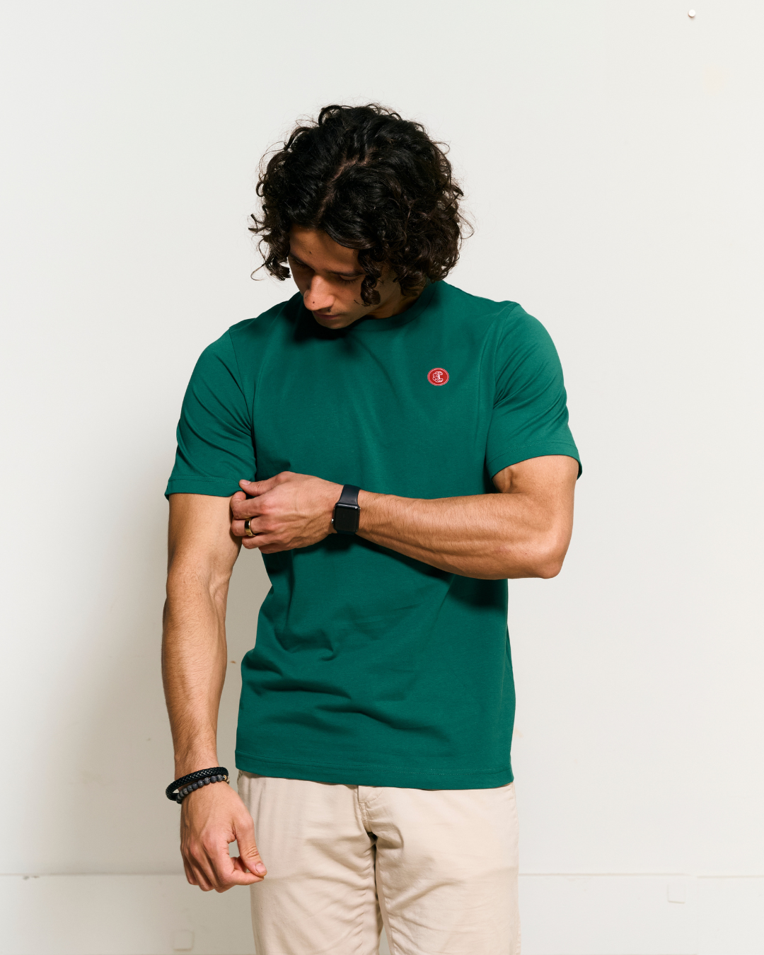 FitMind Classic Tee | Alpine Green