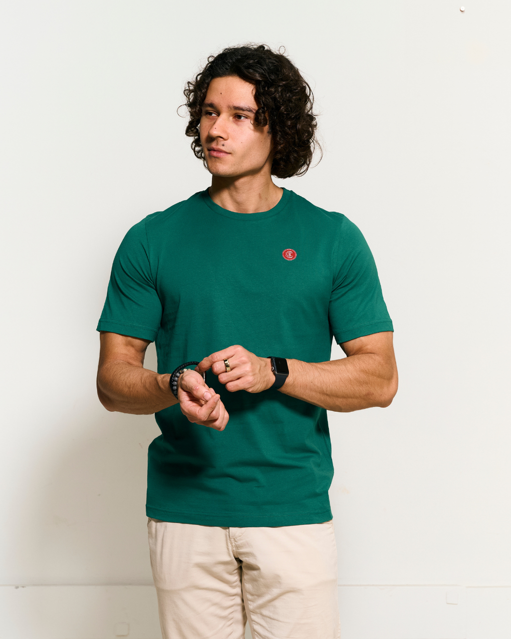 FitMind Classic Tee | Alpine Green