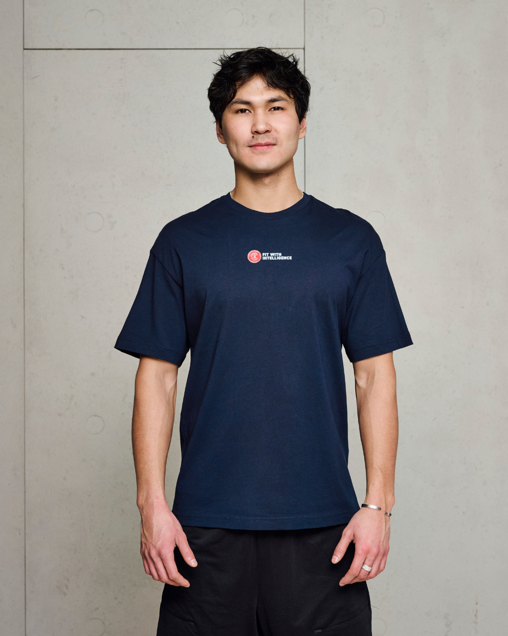 FitMind Noun Tee | French Navy