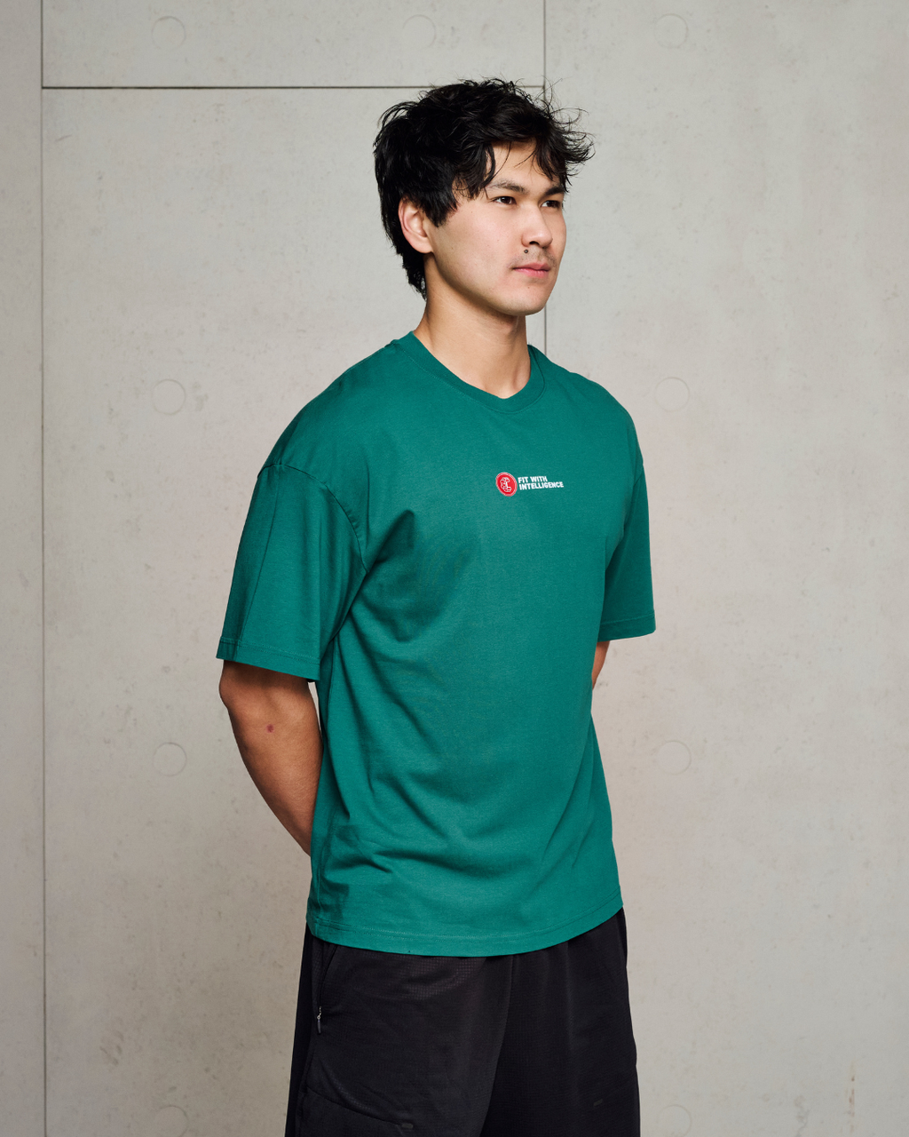 FitMind Noun Tee | Alpine Green