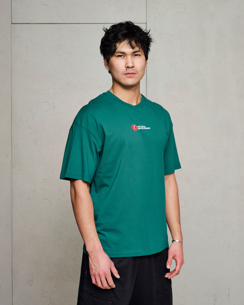 FitMind Noun Tee | Alpine Green