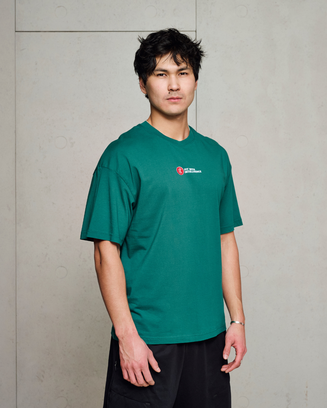 FitMind Noun Tee | Alpine Green