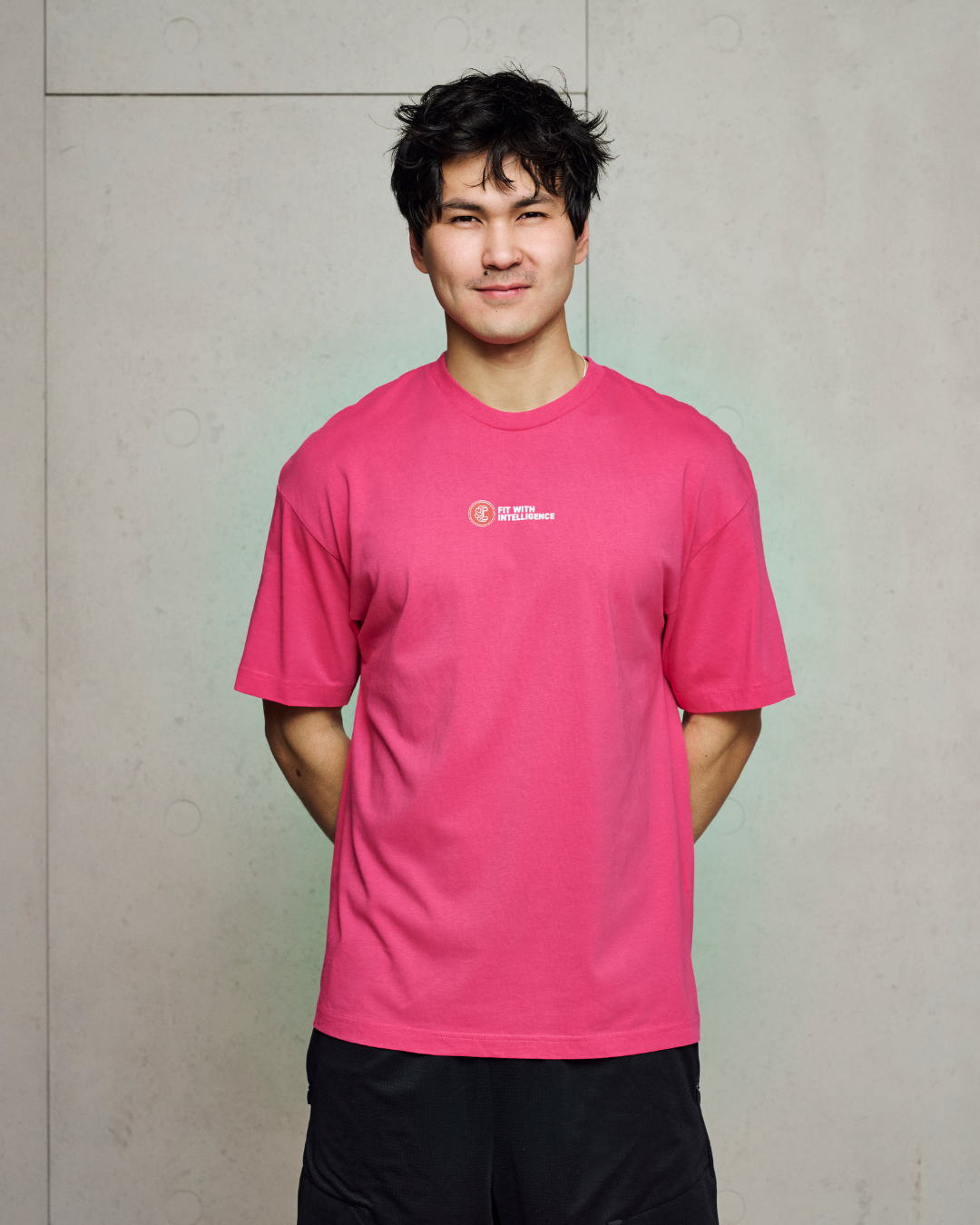 FitMind Noun Tee | Fuchsia Rose