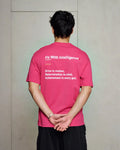FitMind Noun Tee | Fuchsia Rose