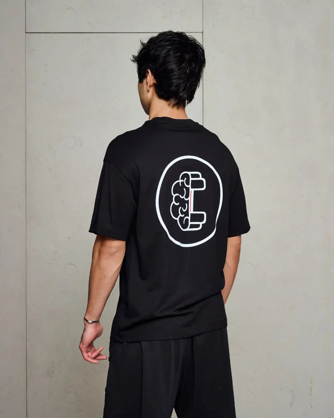FitMind Logo Tee | Midnight Black