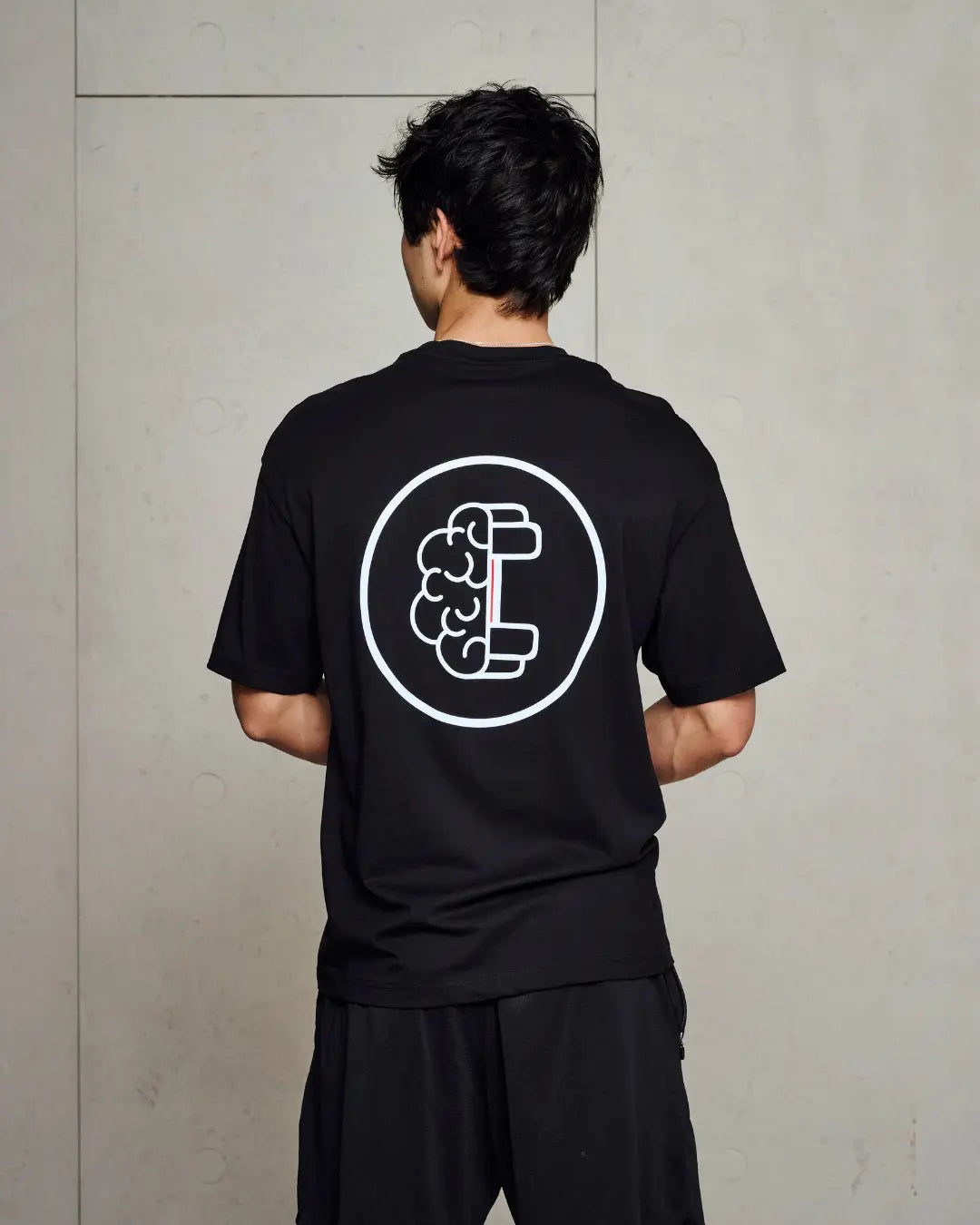 FitMind Logo Tee | Midnight Black