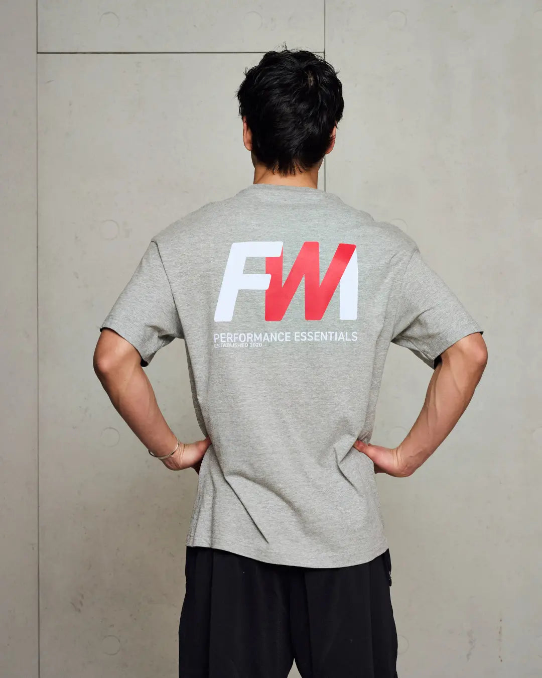 FitMind Perform Tee | Grey Melange
