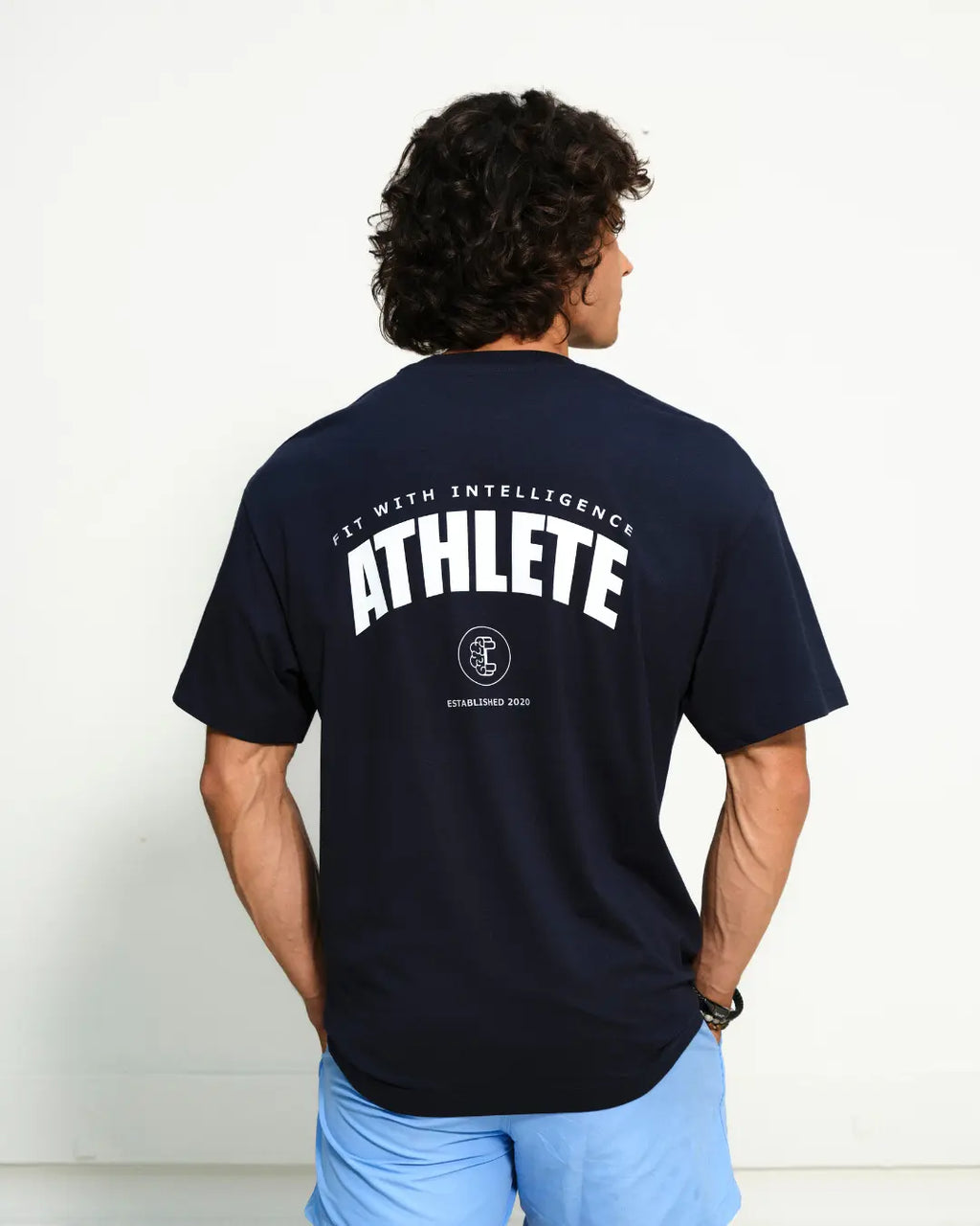 FitMind Athlete Tee | French Navy