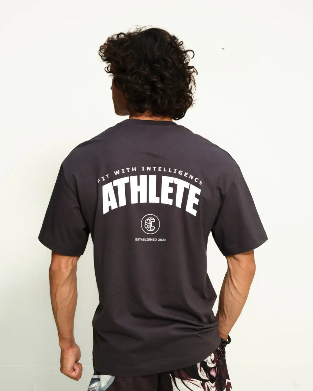 FitMind Athlete Tee | Asphalt Grey