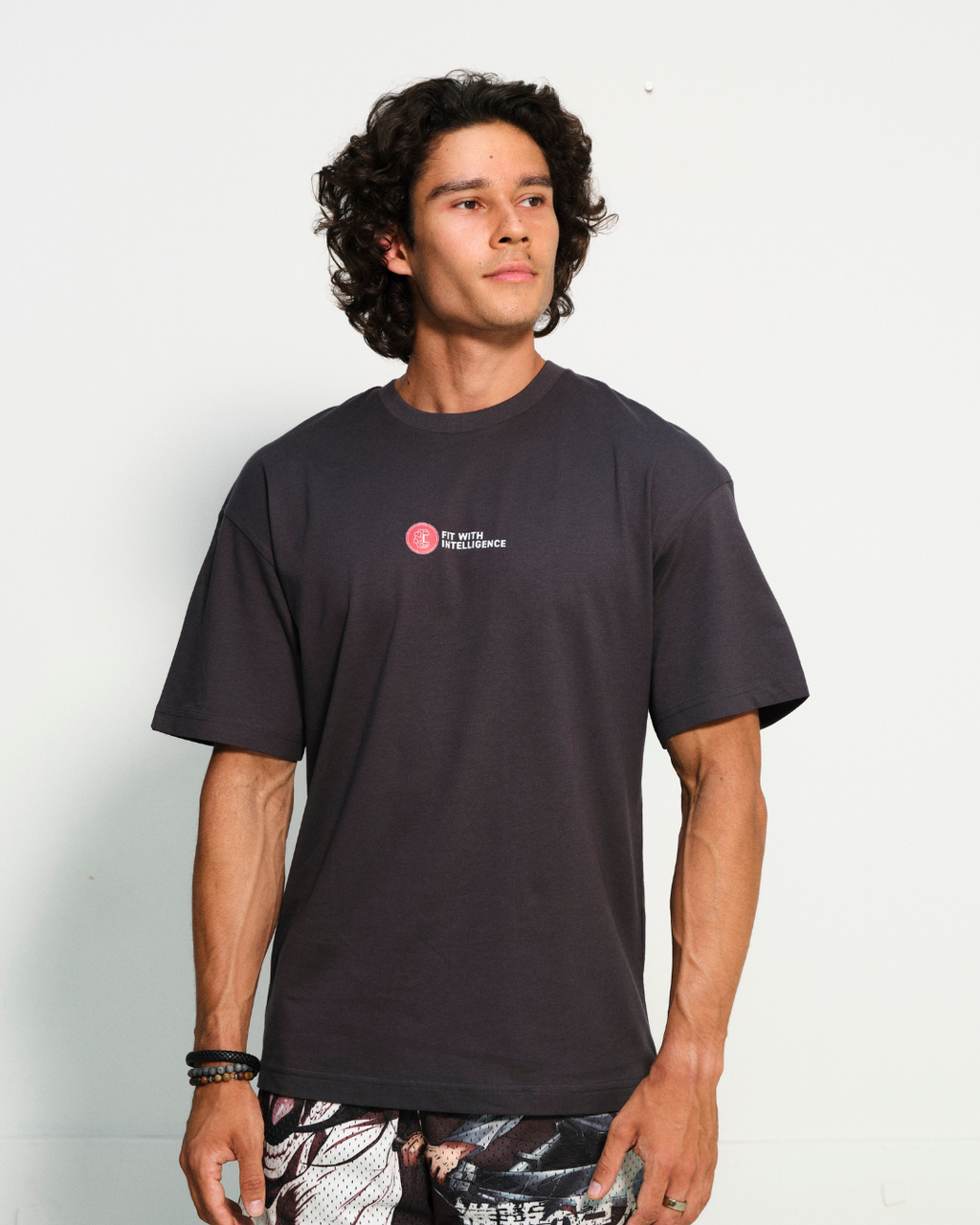 FitMind Athlete Tee | Asphalt Grey