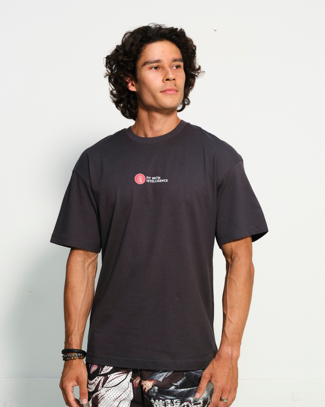 FitMind Athlete Tee | Asphalt Grey
