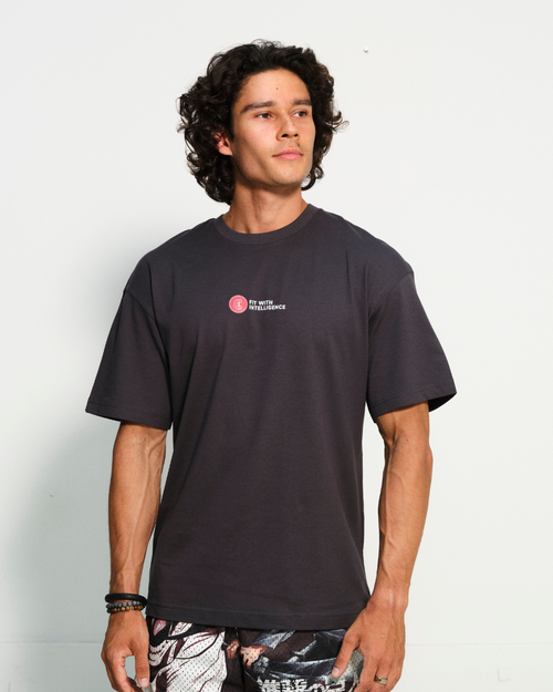 FitMind Athlete Tee | Asphalt Grey