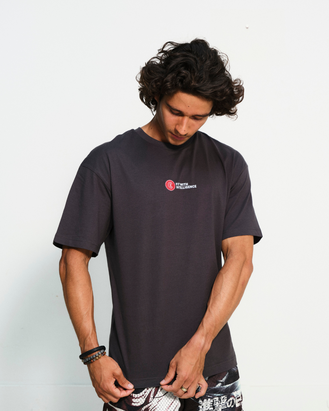 FitMind Athlete Tee | Asphalt Grey