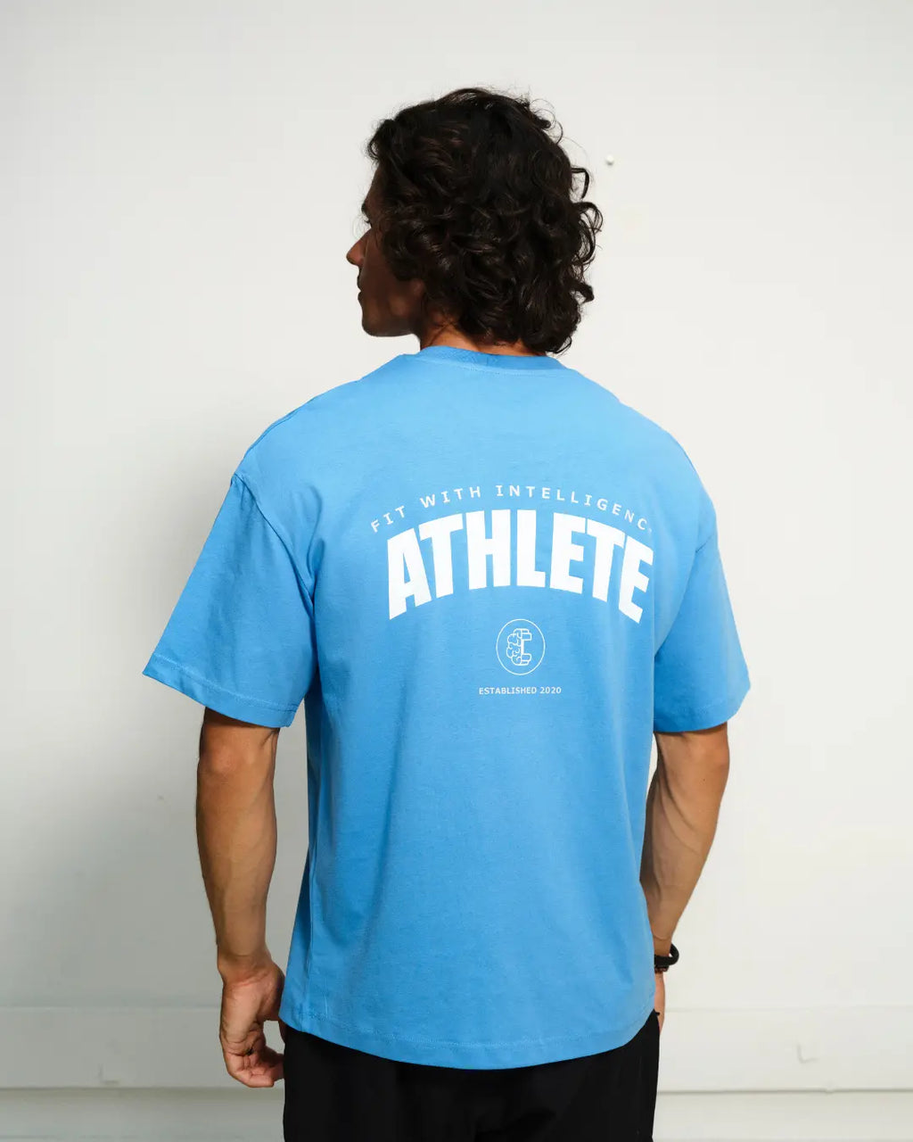 FitMind Athlete Tee | Azure Blue