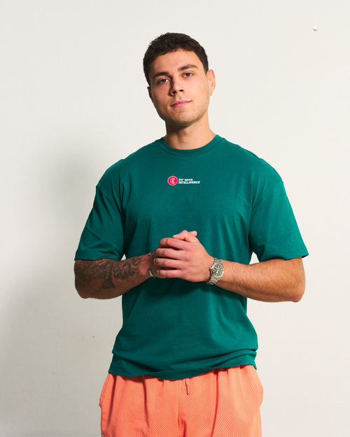 FitMind Athlete Tee | Alpine Green