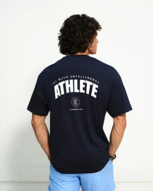 FitMind Athlete Tee | French Navy