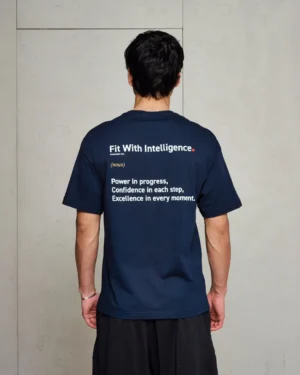 FitMind Noun Tee | French Navy