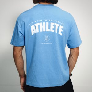FitMind Athlete Tee | Performance Edition | Azure Blue