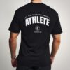 FitMind Athlete Tee | Performance Edition | Midnight Black