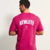 FitMind Athlete Tee | Fuchsia Rose