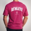 FitMind Athlete Tee | Performance Edition | Fuchsia Rose