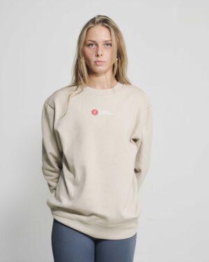 FitMind Classic Crewneck | Focus Edition | Desert Dust