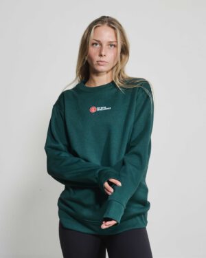 FitMind Classic Crewneck | Focus Edition | Glazed Green