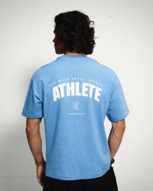 FitMind Athlete Tee | Performance Edition | Azure Blue