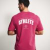 FitMind Athlete Tee | Performance Edition | Fuchsia Rose