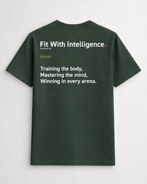 FitMind Noun Tee | Performance Edition | Alpine Green