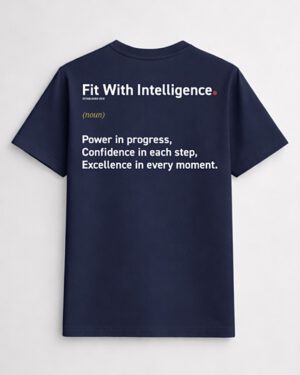 FitMind Noun Tee | Performance Edition | French Navy