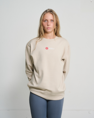 FitMind Classic Crewneck | Focus Edition | Desert Dust