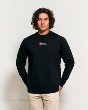 FitMind Classic Crewneck | Focus Edition | Midnight Black