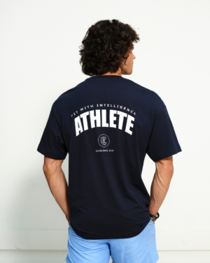 FitMind Athlete Tee | Performance Edition | French Navy