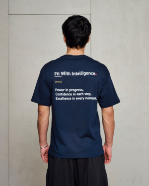 FitMind Noun Tee | Performance Edition | French Navy