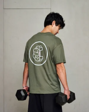 FitMind Logo Tee | Beetle Green
