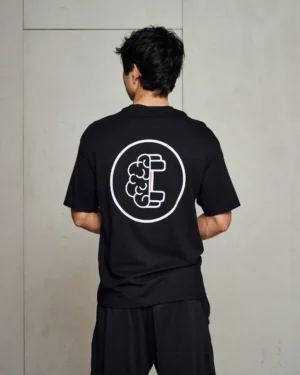 FitMind Logo Tee | Midnight Black