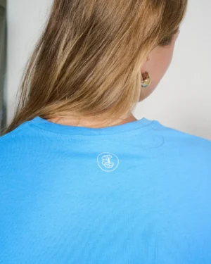 FitMind Classic Tee | Azure Blue - Afbeelding 5