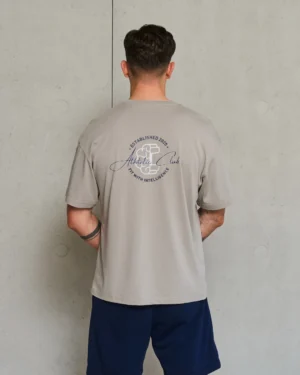 FitMind Athletic Tee | Drizzle Grey