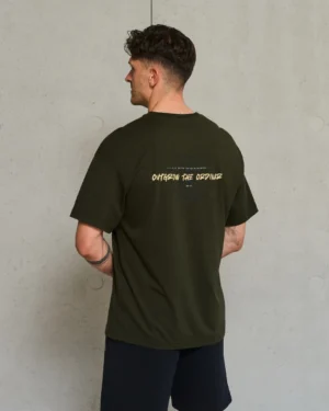 FitMind Outgrow Tee | Rosin Green - Afbeelding 4