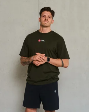 Alternative view of FitMind Outgrow Tee | Rosin Green