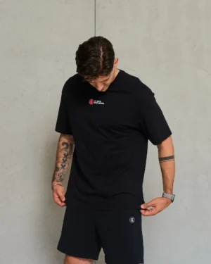 Alternative view of FitMind Champion Tee | Midnight Black