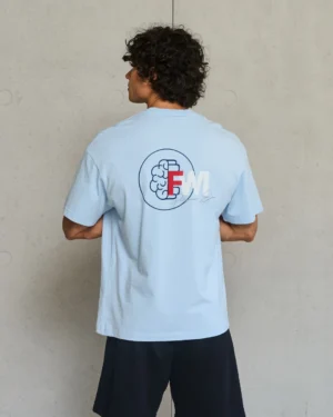 FitMind Signature Tee | Skyway Blue
