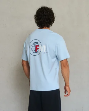 FitMind Signature Tee | Skyway Blue - Afbeelding 3